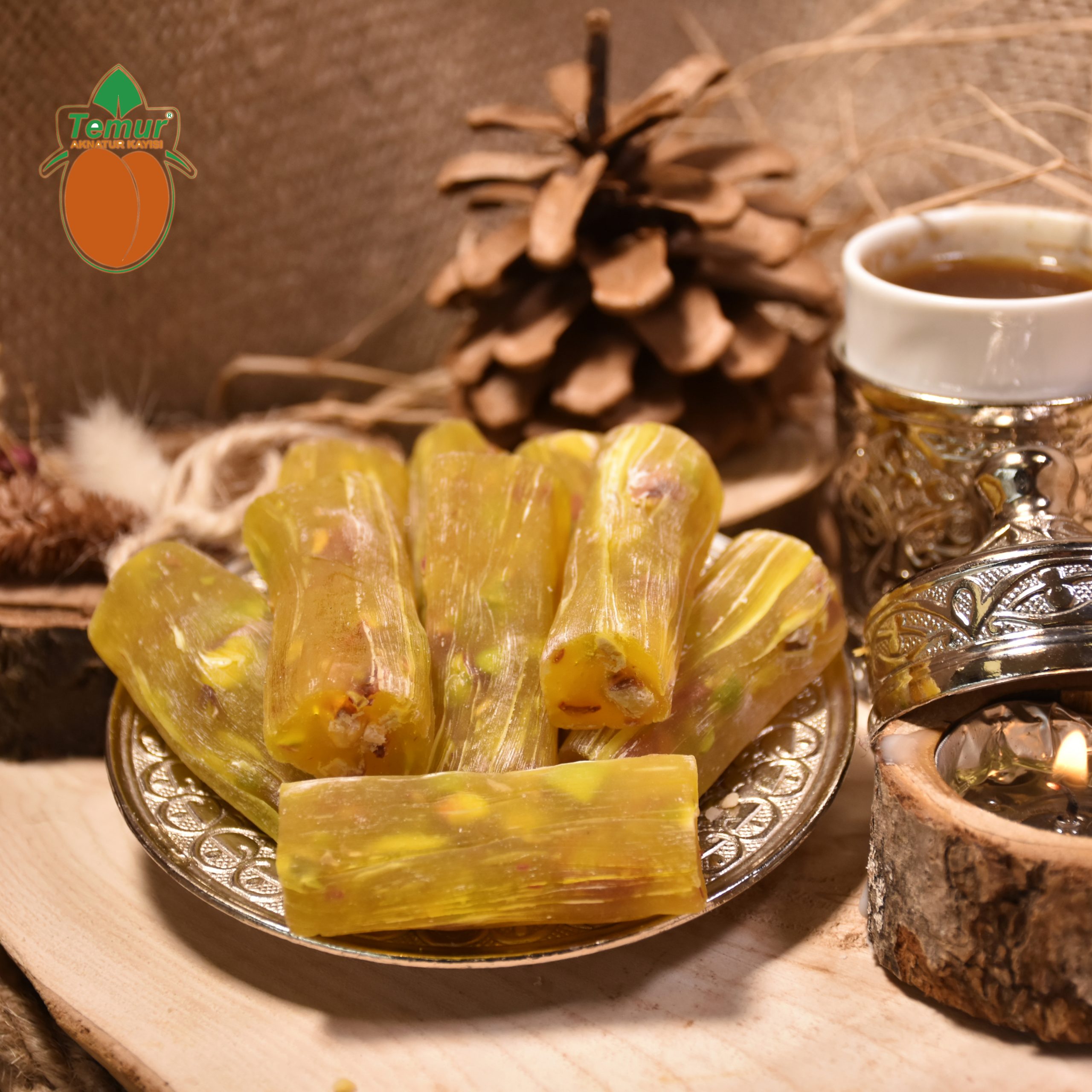Antep Fıstıklı Portakallı Cennet Lokumu (1kg)